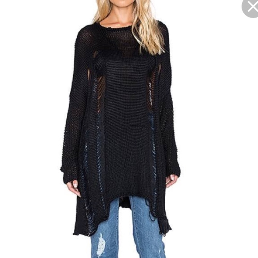 Black Mumu sweater